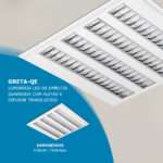 Luminária LED quadrada de embutir - Vichenza Luminárias