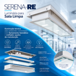 SERENA-RE - Luminária para Sala Limpa - Vichenza