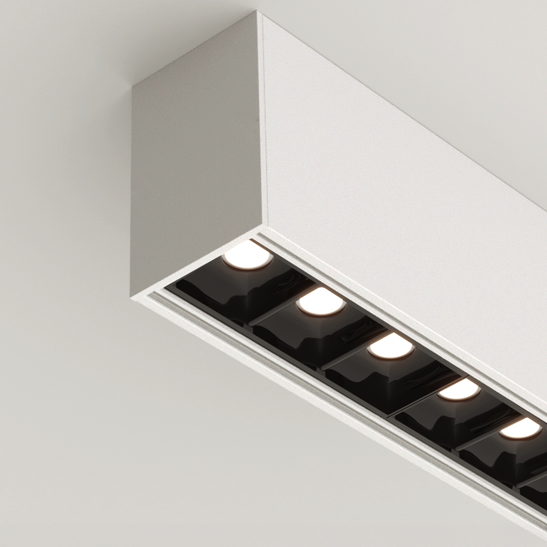 PUNTI-S da Vichenza Luminária Pontual com Foco Recuado modelo Picco da Interlight