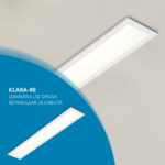 KLARA-RE VICHEZA Luminária LED de Embutir