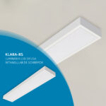 KLARA-RS VICHEZA Luminária LED de Sobrepor